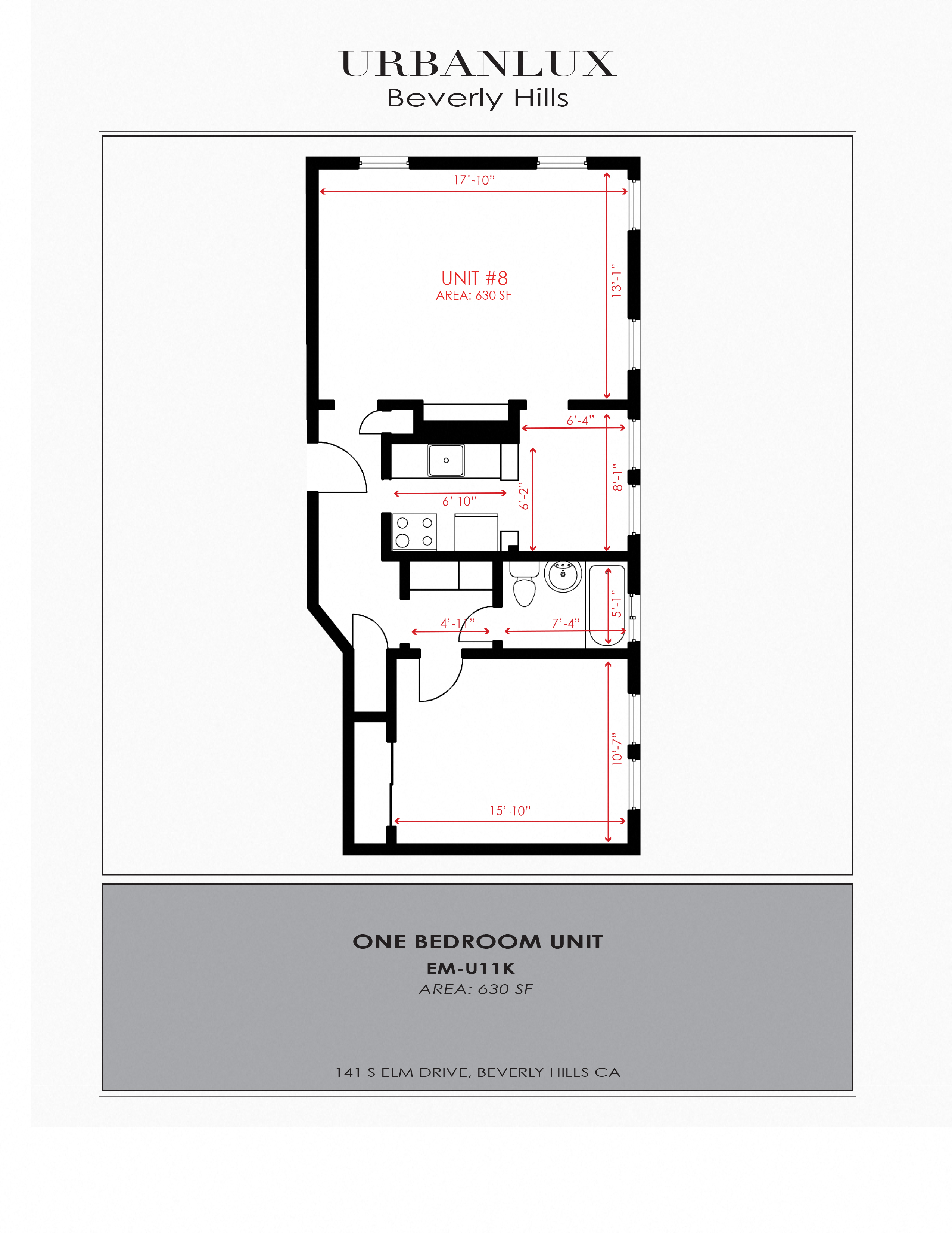 Suite A Floorplan