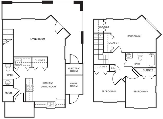 Floor Plans Of The Villages At Hospital Hill In Northampton, Ma