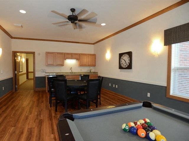 Billiards Table Highlands at Riverwalk Apartments 55+, Mequon, 53092