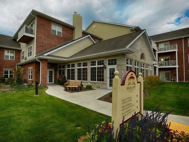 Access Controlled Community at Highlands at Riverwalk Apartments 55+, 10954 N Cedarburg Road, Mequon, Wisconsin