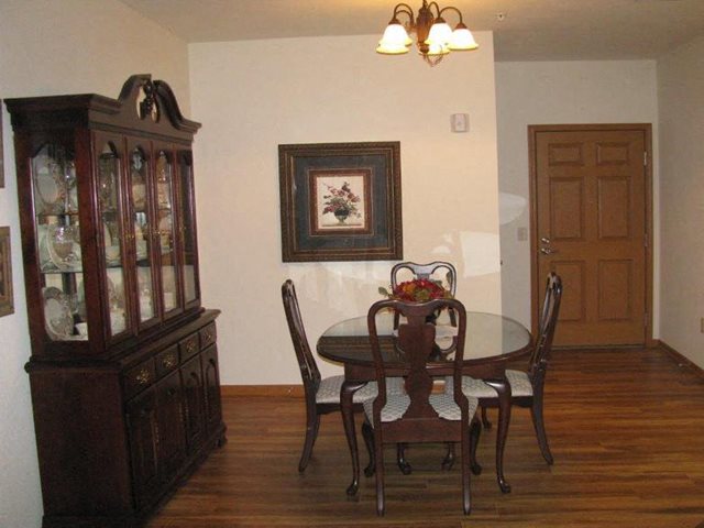 Separate Dining Area at Highlands at River Crossing Apartments , Wisconsin