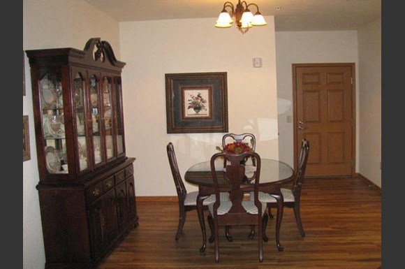 Separate Dining Area at Highlands at River Crossing Apartments , Wisconsin