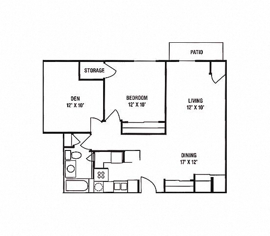 Suite A Floorplan