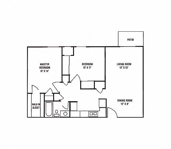 Suite A Floorplan