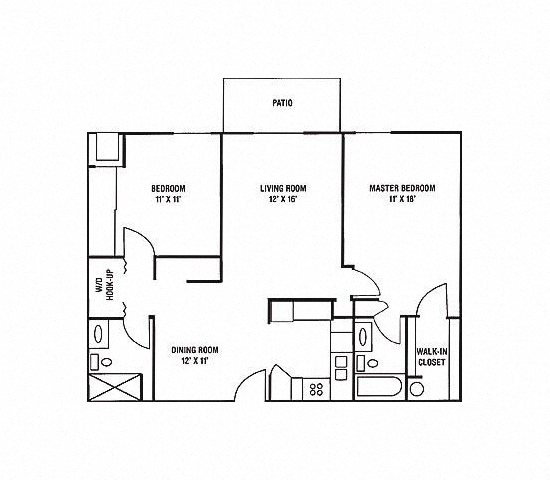 Suite A Floorplan