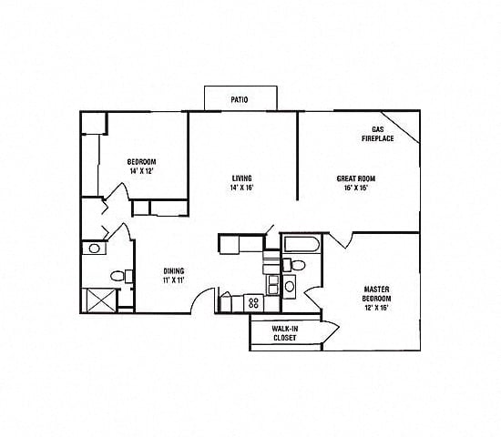 Suite A Floorplan