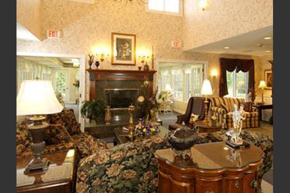 Luxurious Living Rooms With Fireplace at Parkway Highlands Apartments & Townhomes 55+,WI 54302