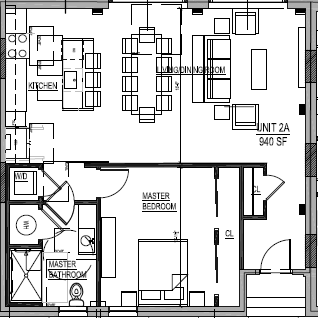 Floor Plan Image of Apartment Apt R102