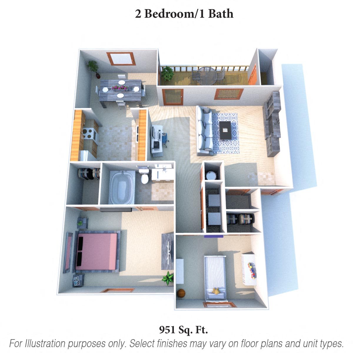 Floor Plans of The Vinings Apartments in Cincinnati, OH