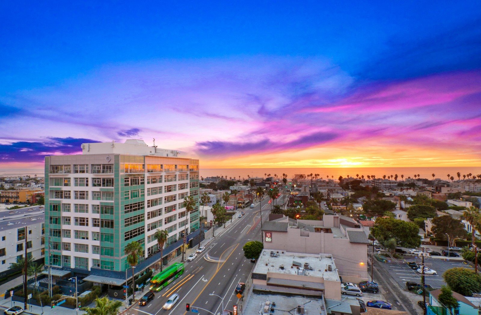 Marina Tower Evening Photo