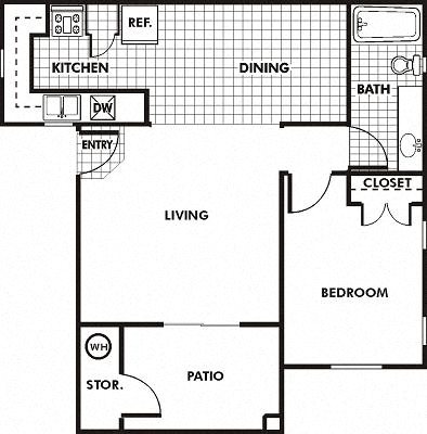 Floor Plans Of Aspen Ridge Apartment Homes In Cottonwood Az