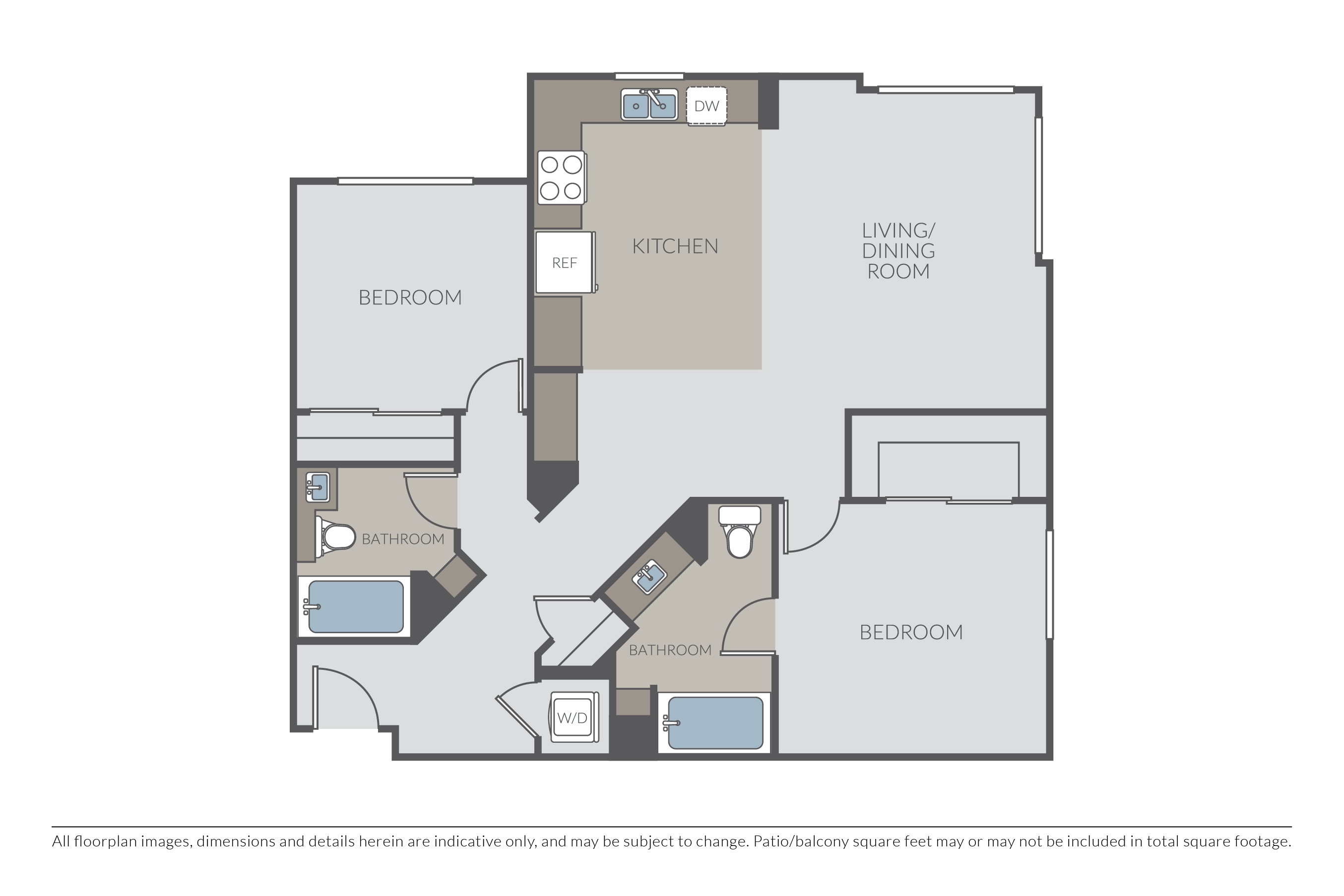 Michigan Avenue floor plan