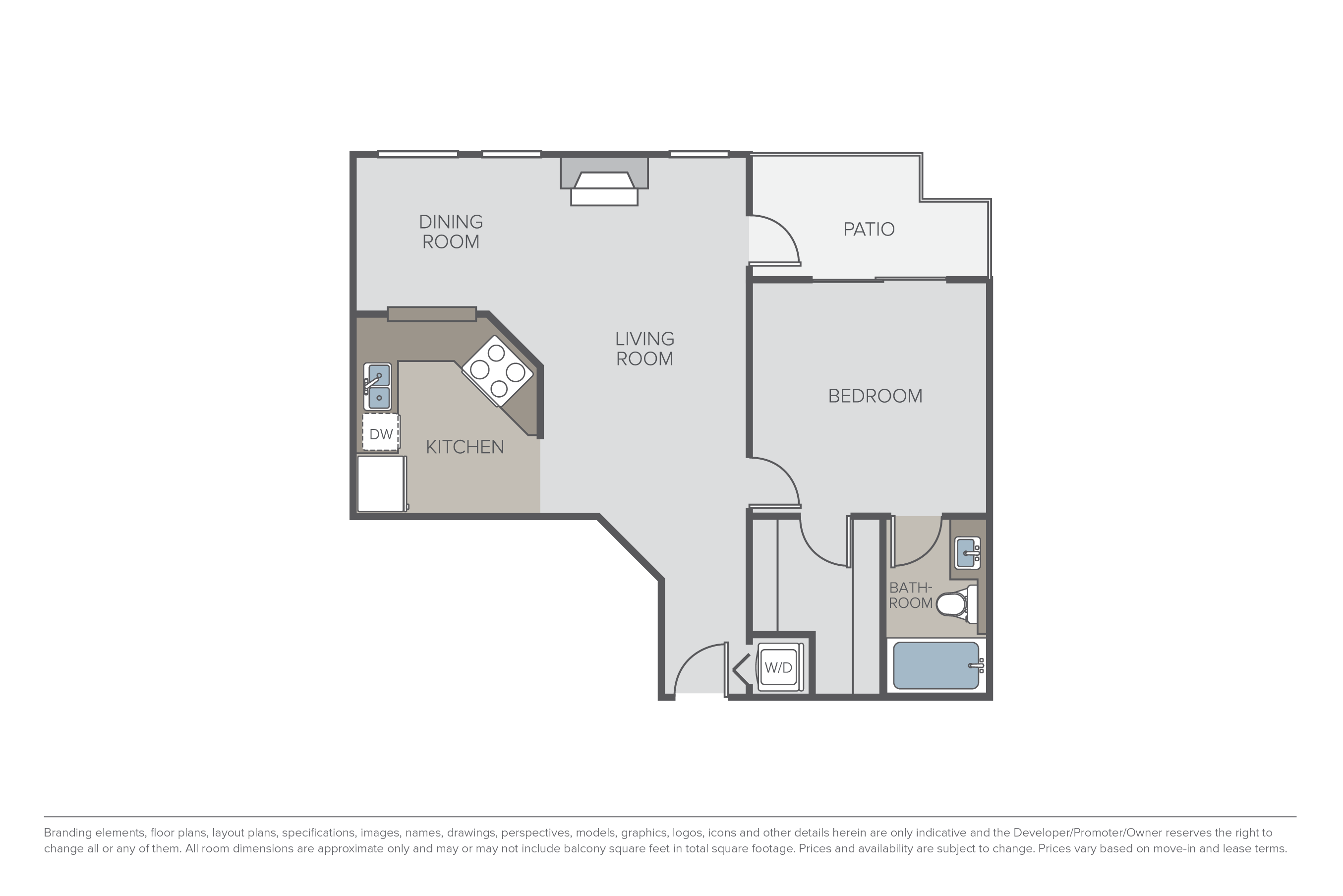 Dockside floor plan