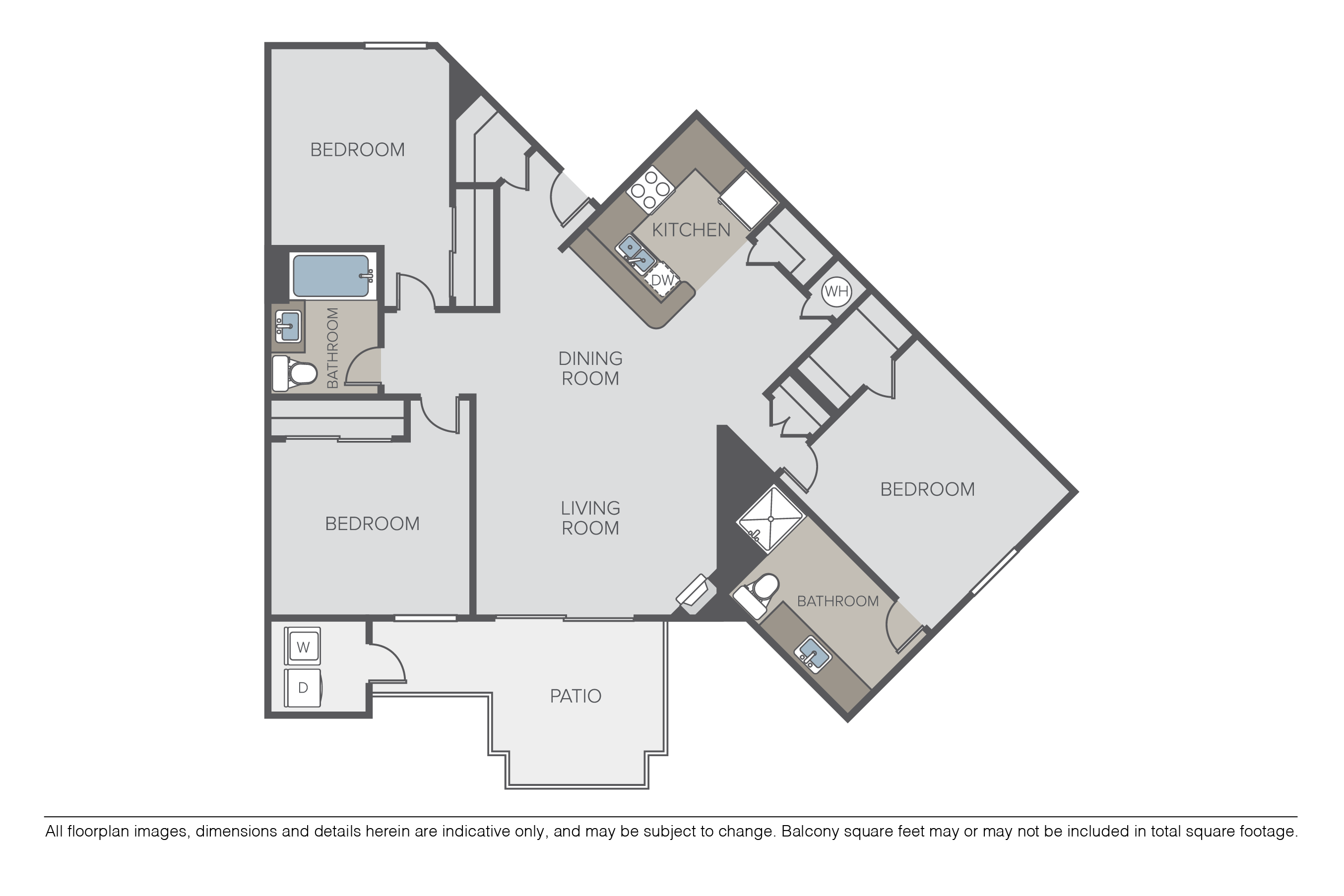 Diablo Pointe floor plan
