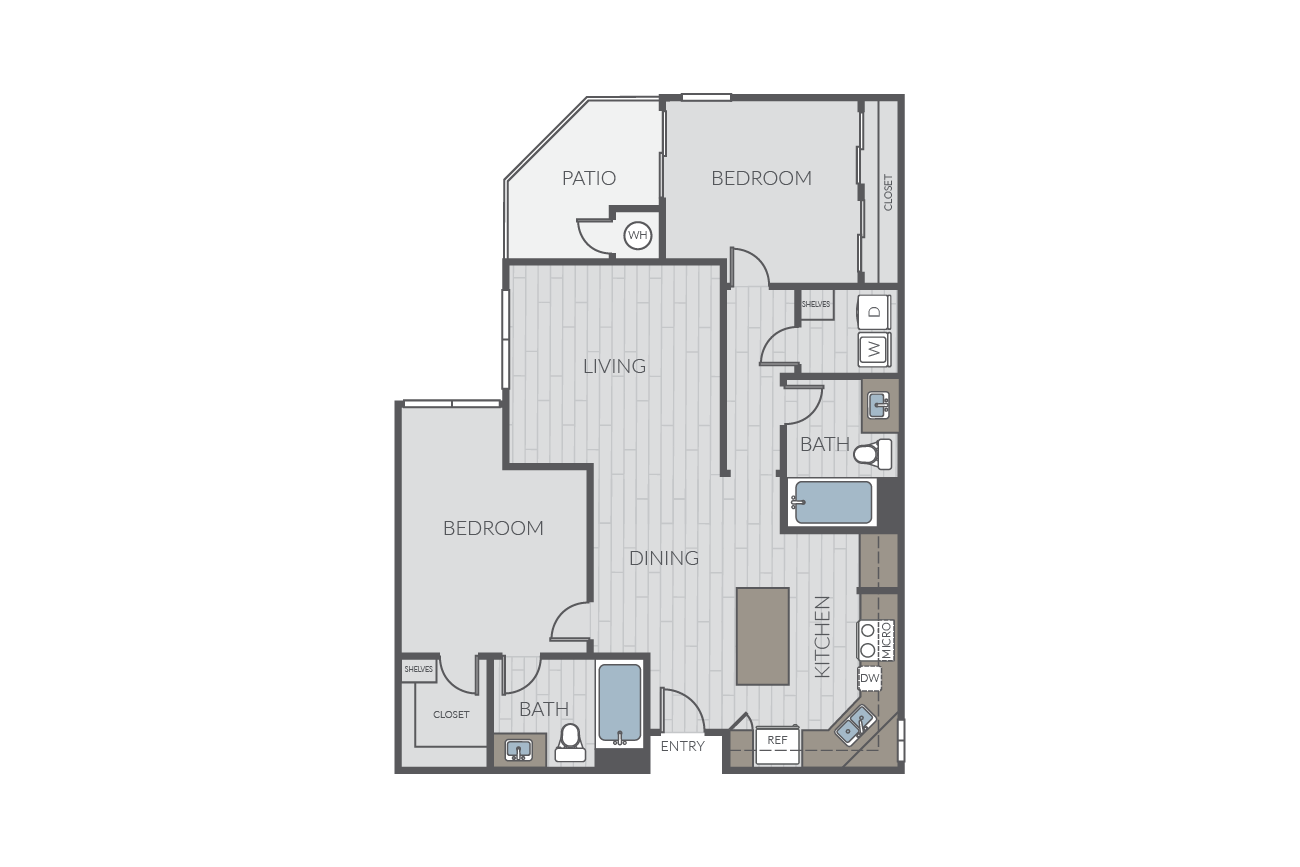 Plan 2C floor plan