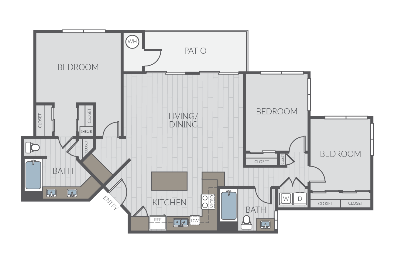 Plan 3A floor plan