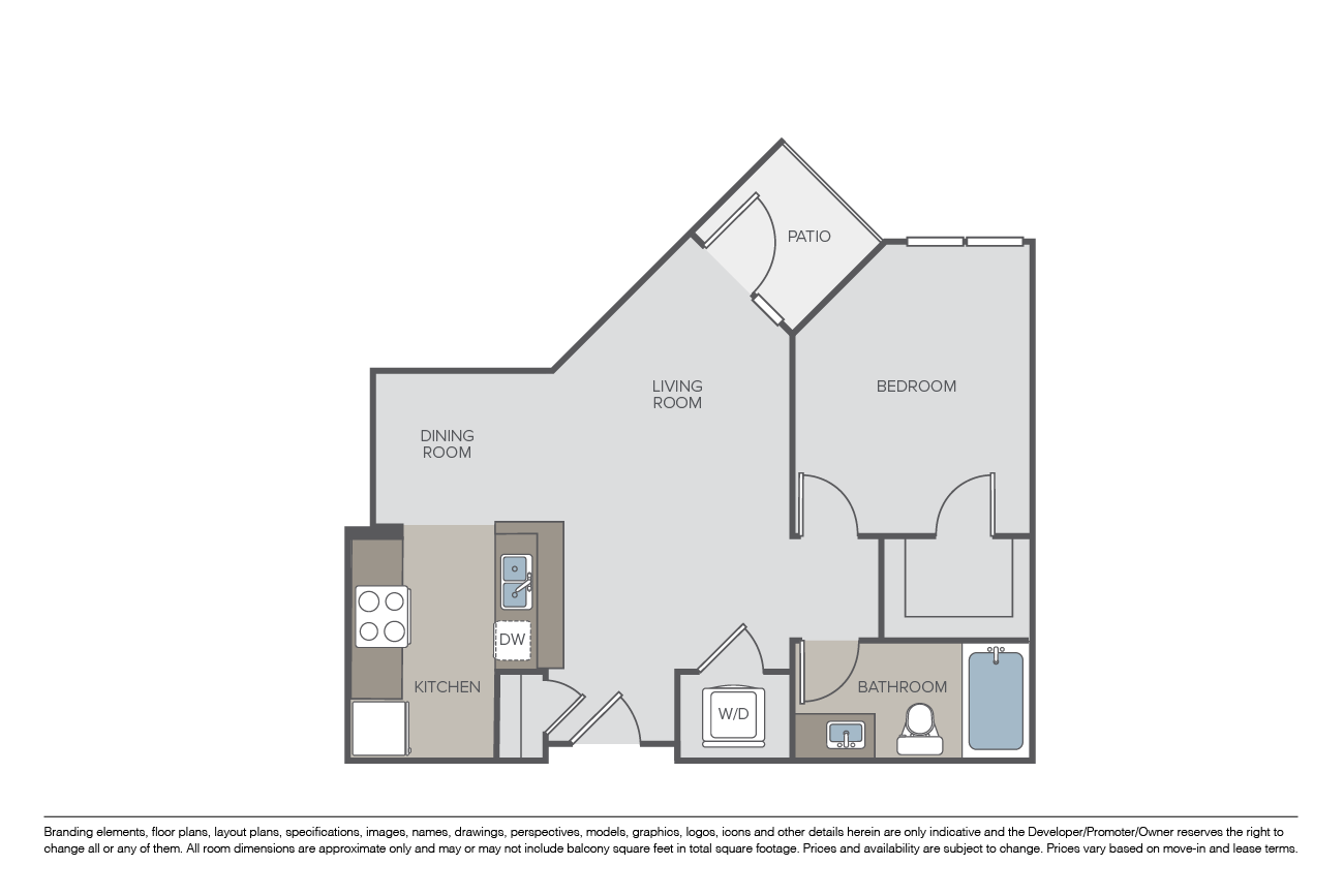 Plan 1B floor plan