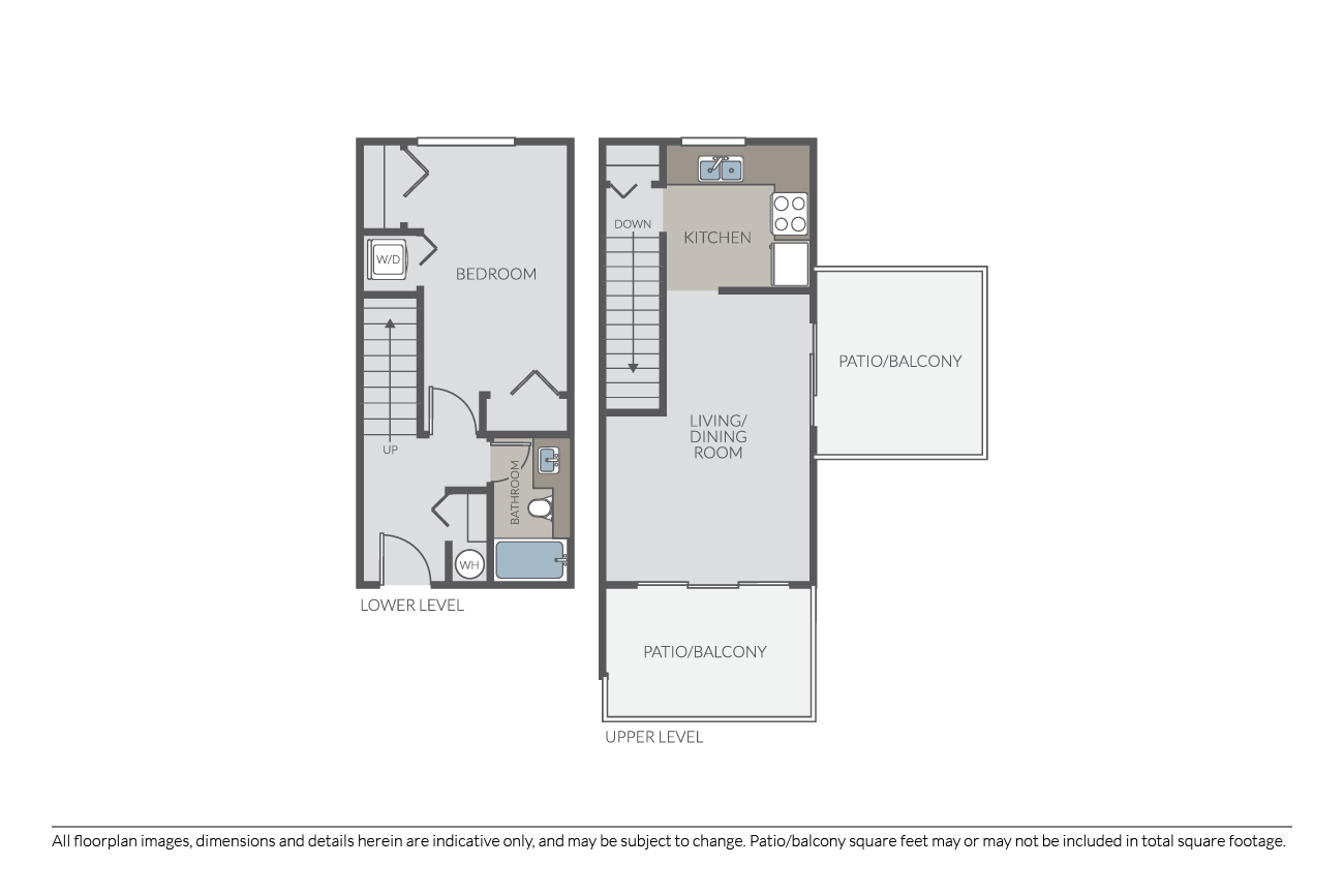 Plan 1D Townhome floor plan