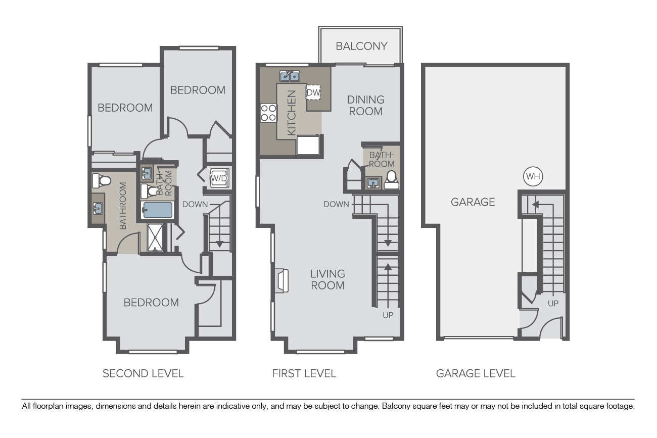 Intermezzo Townhome floor plan