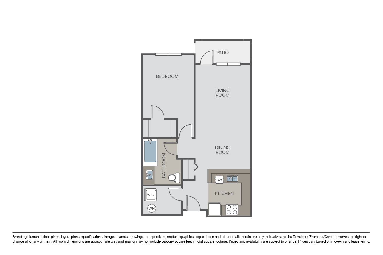 Plan 1B floor plan