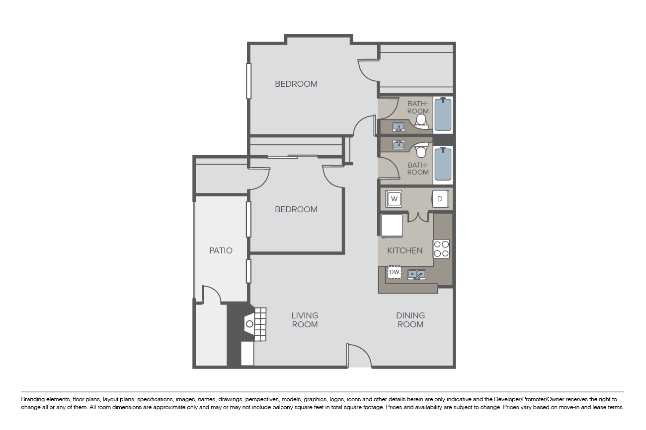 Valley floor plan image