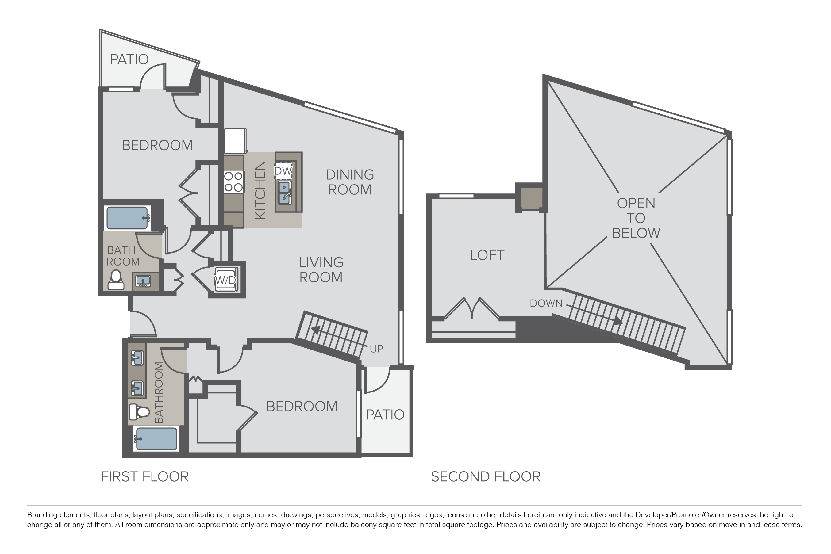 Pacific Loft floor plan