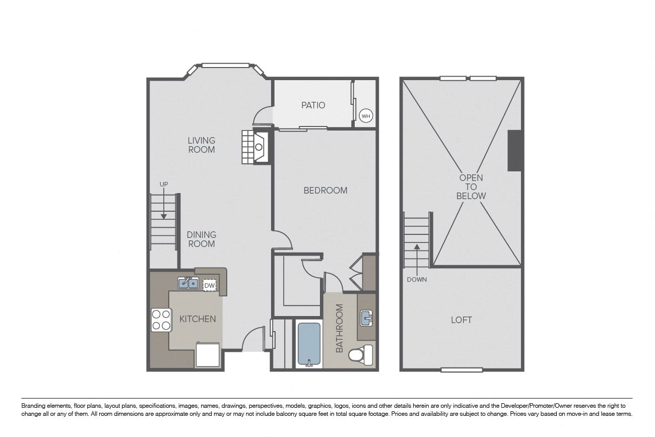Bellini Loft floor plan