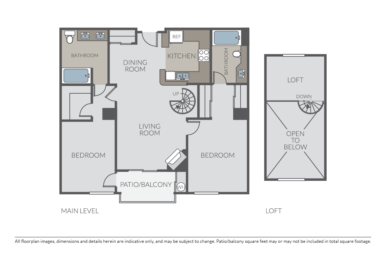 Palermo Loft floor plan
