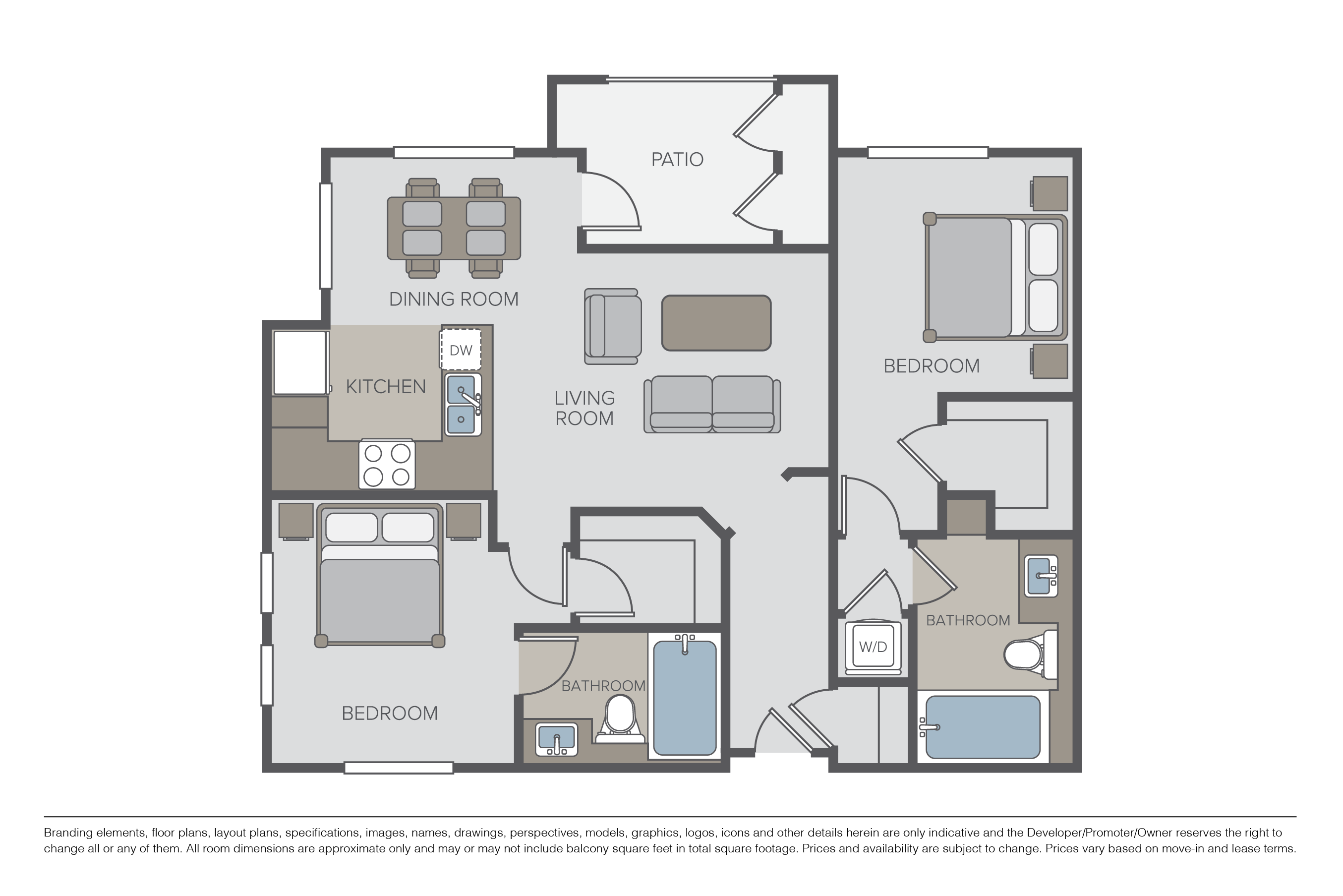 The Champlain floor plan image