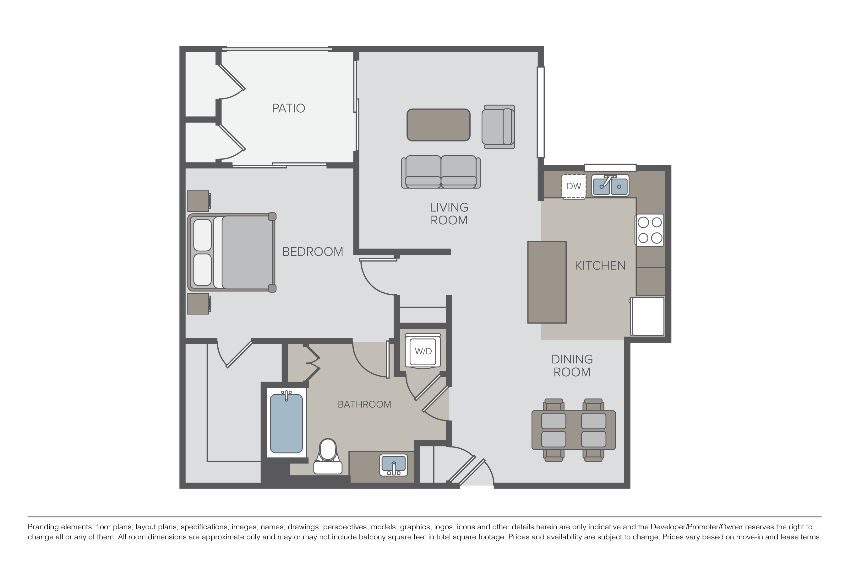 The Pizarro floor plan image