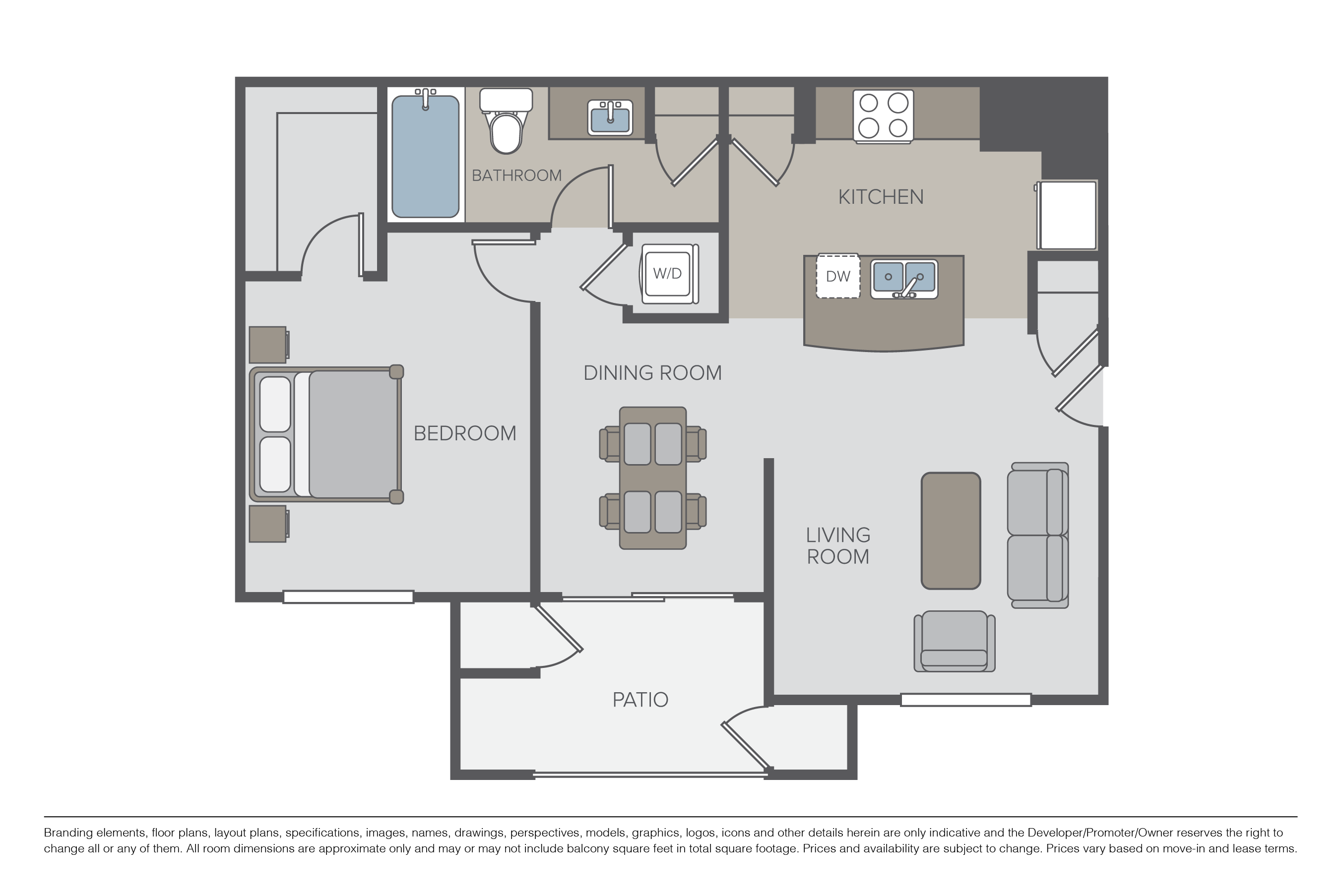 The Raphael floor plan image