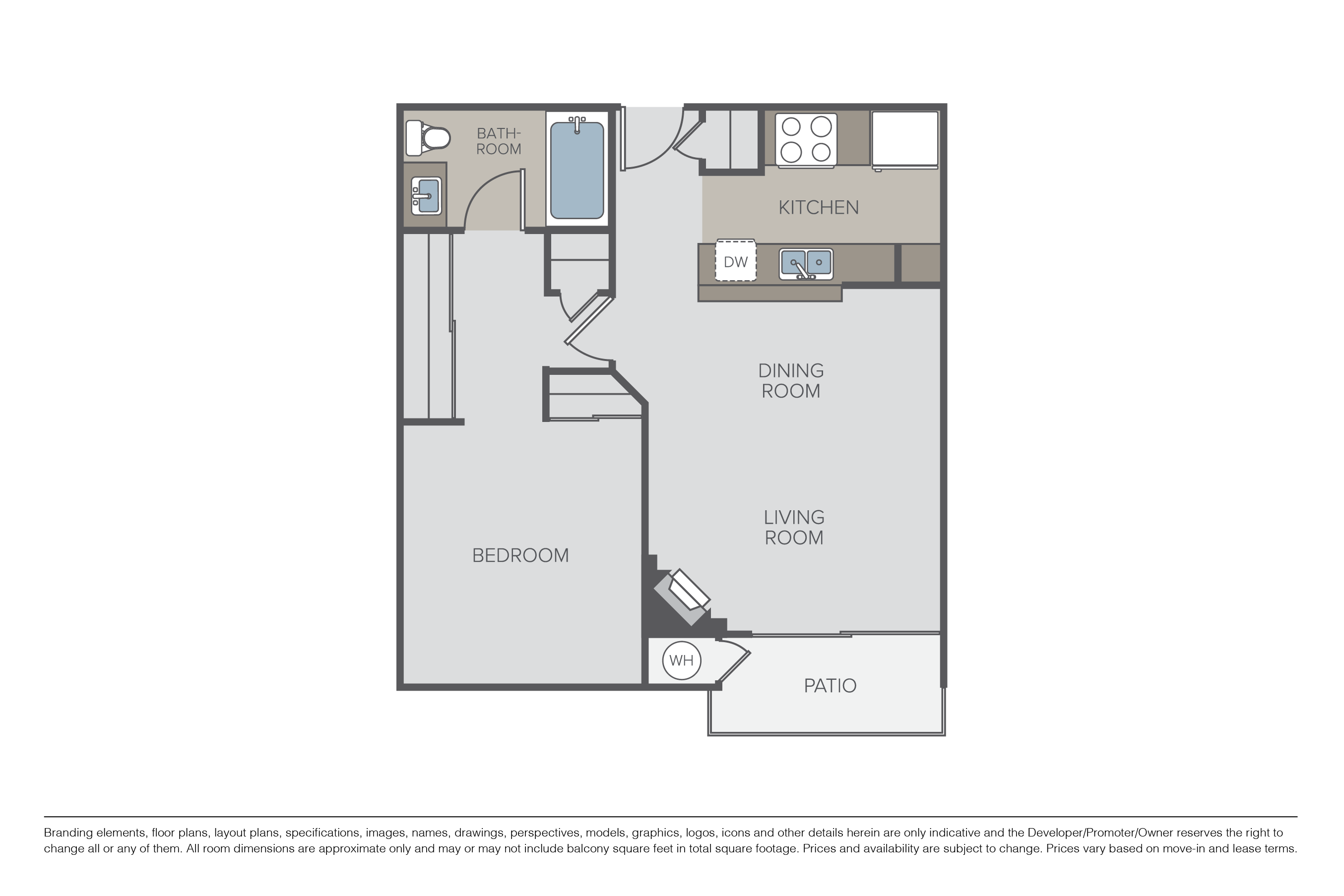 Plan 1B floor plan