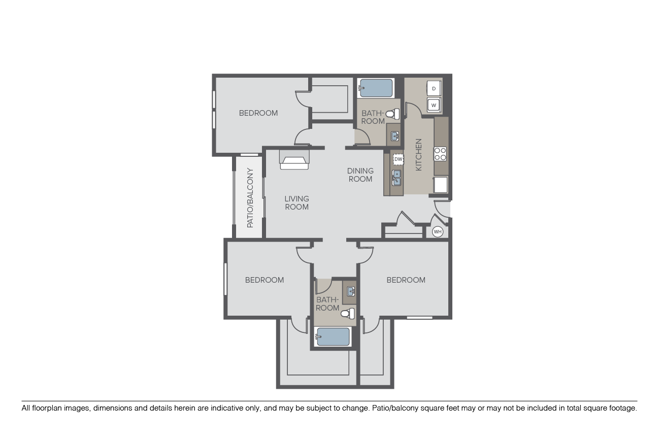 Lustrous floor plan