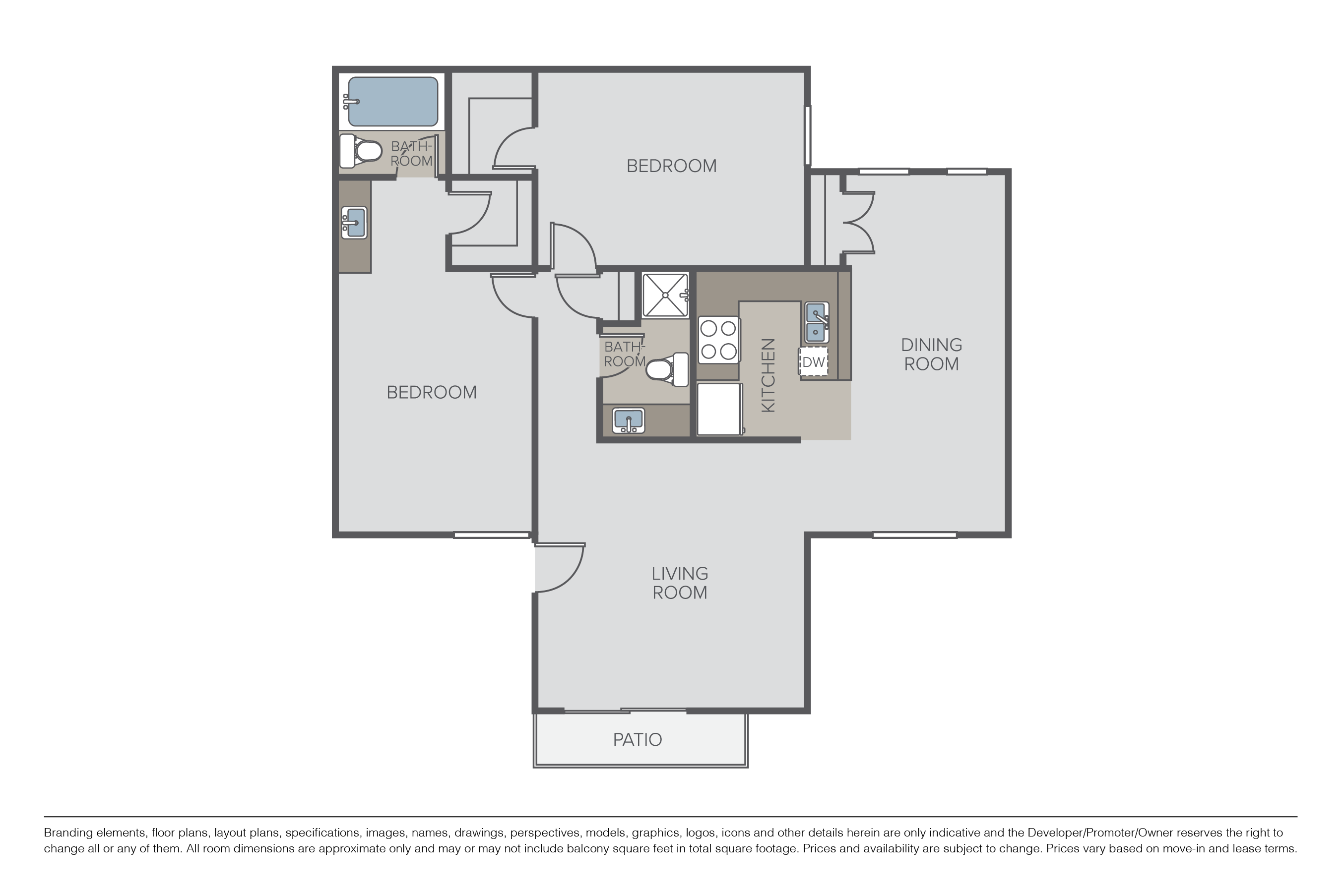 Sunset floor plan