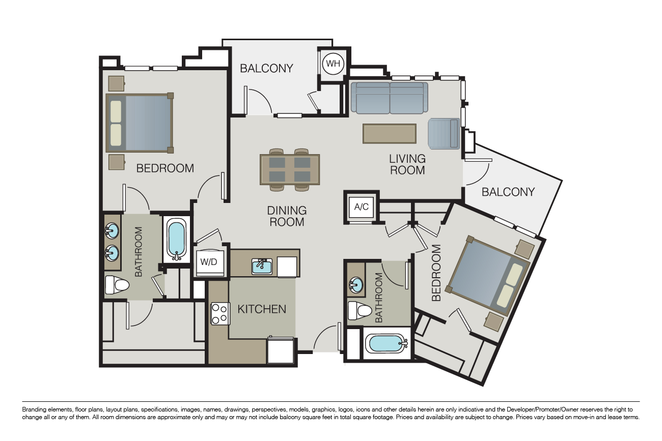 Plan 2E floor plan