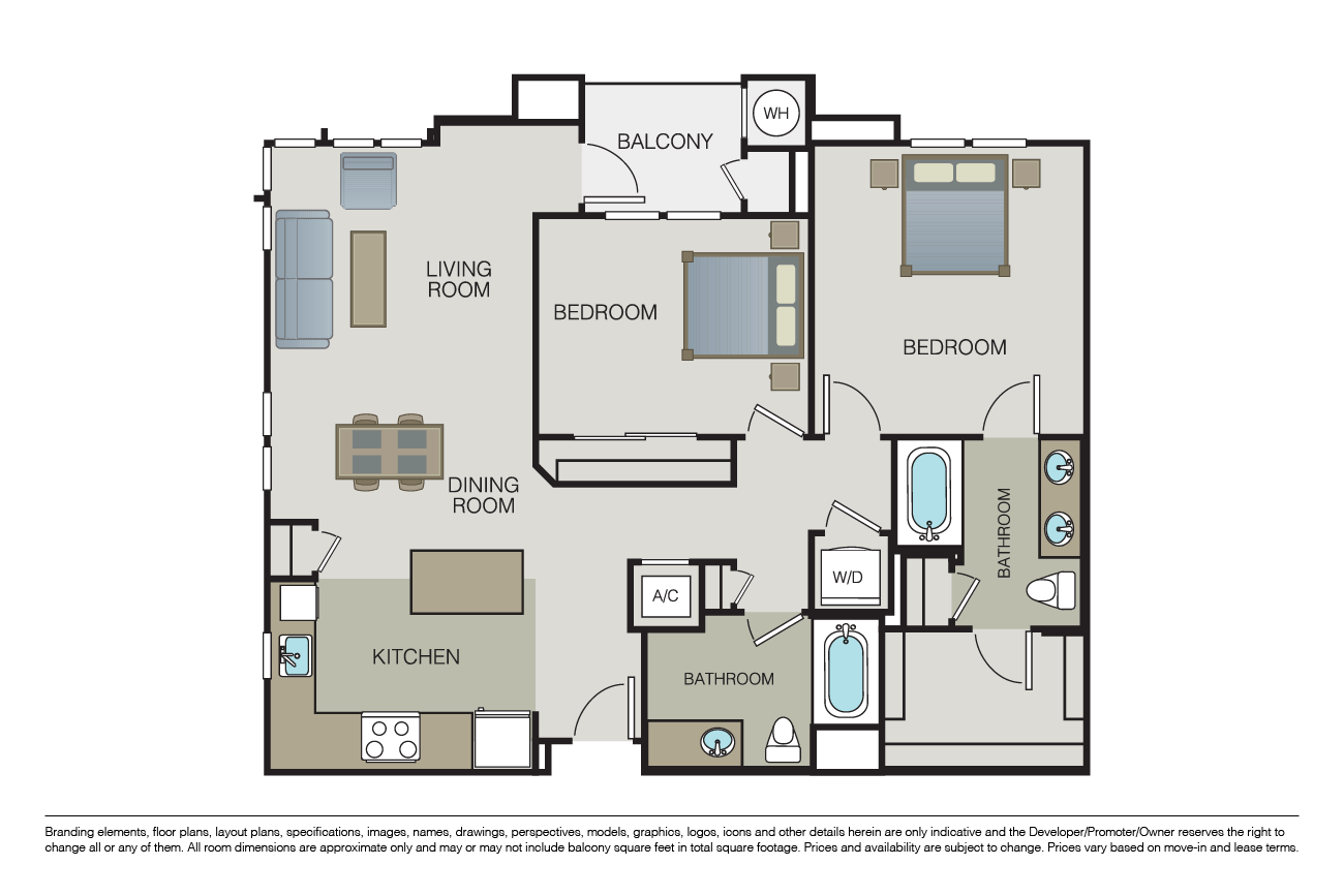 Plan 2C floor plan