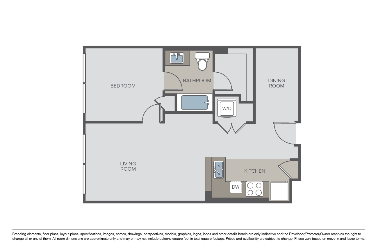 Plan 1B floor plan