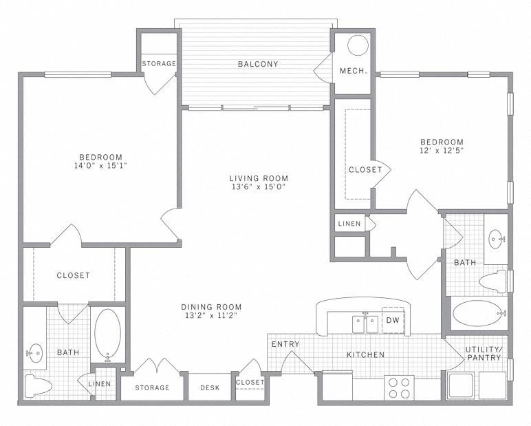 B1 Special Floor Plan at AVE Union, Union, NJ, 07083