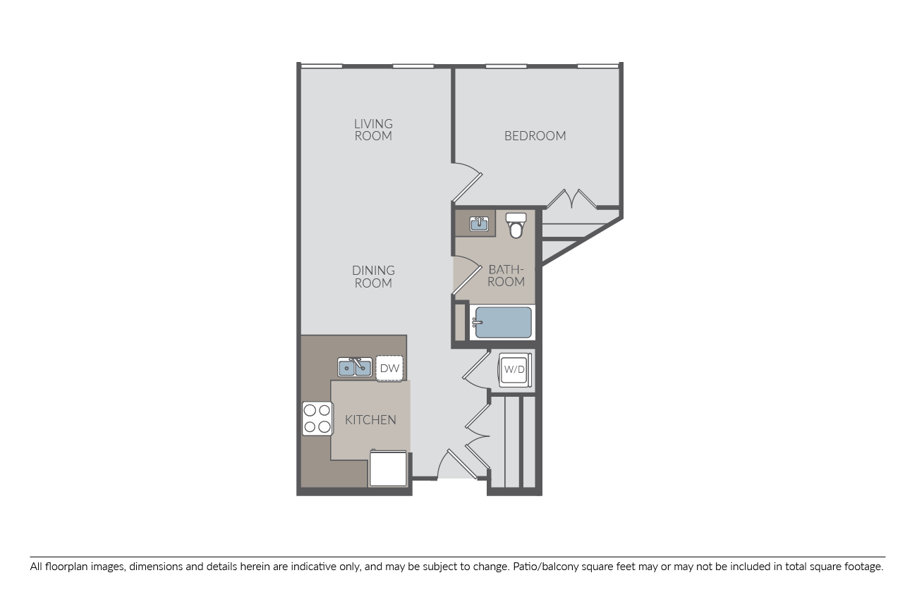 Plan 1B floor plan