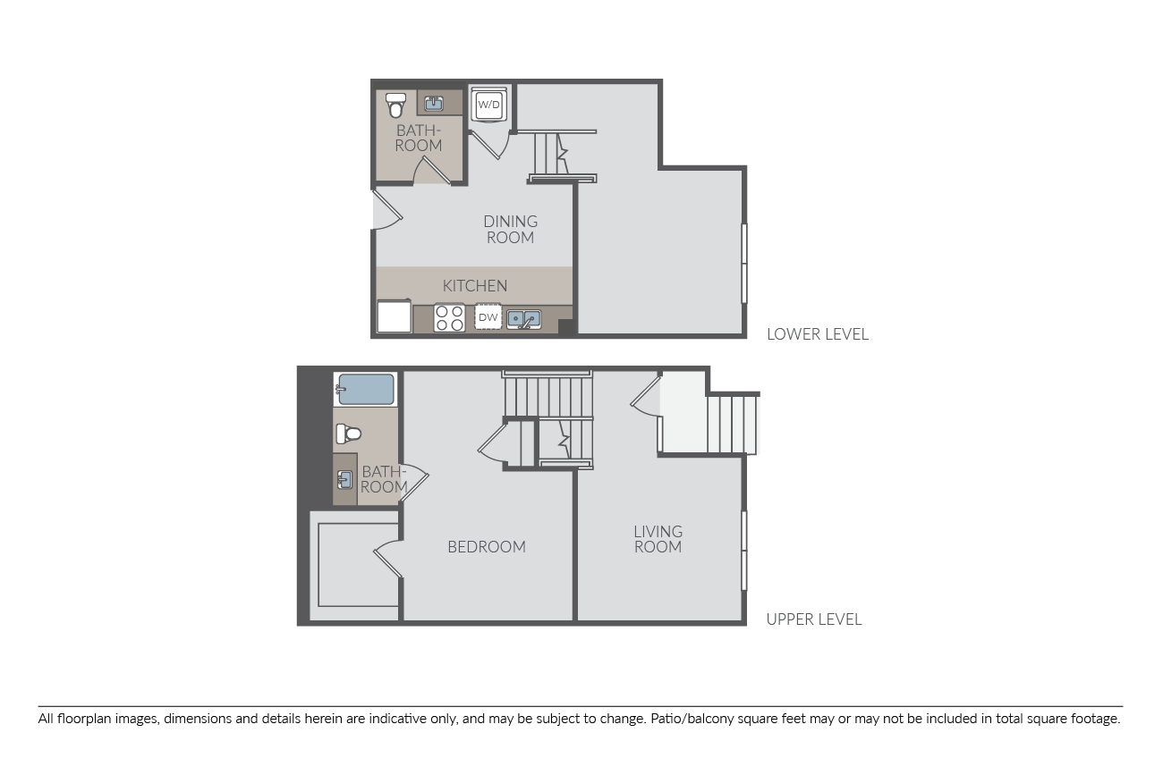 Plan 1D Townhome floor plan