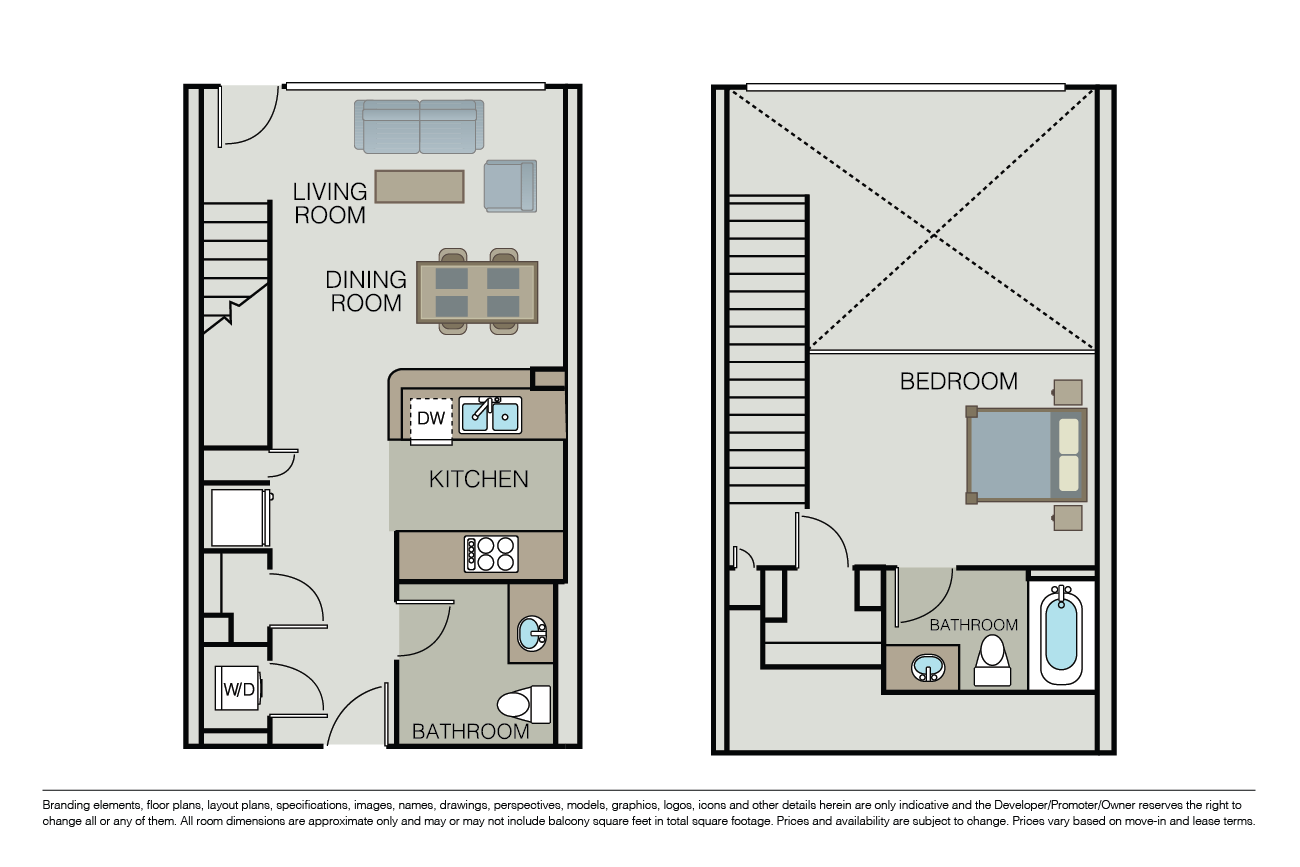 Studio |  1.5 Bath |  "apartment"