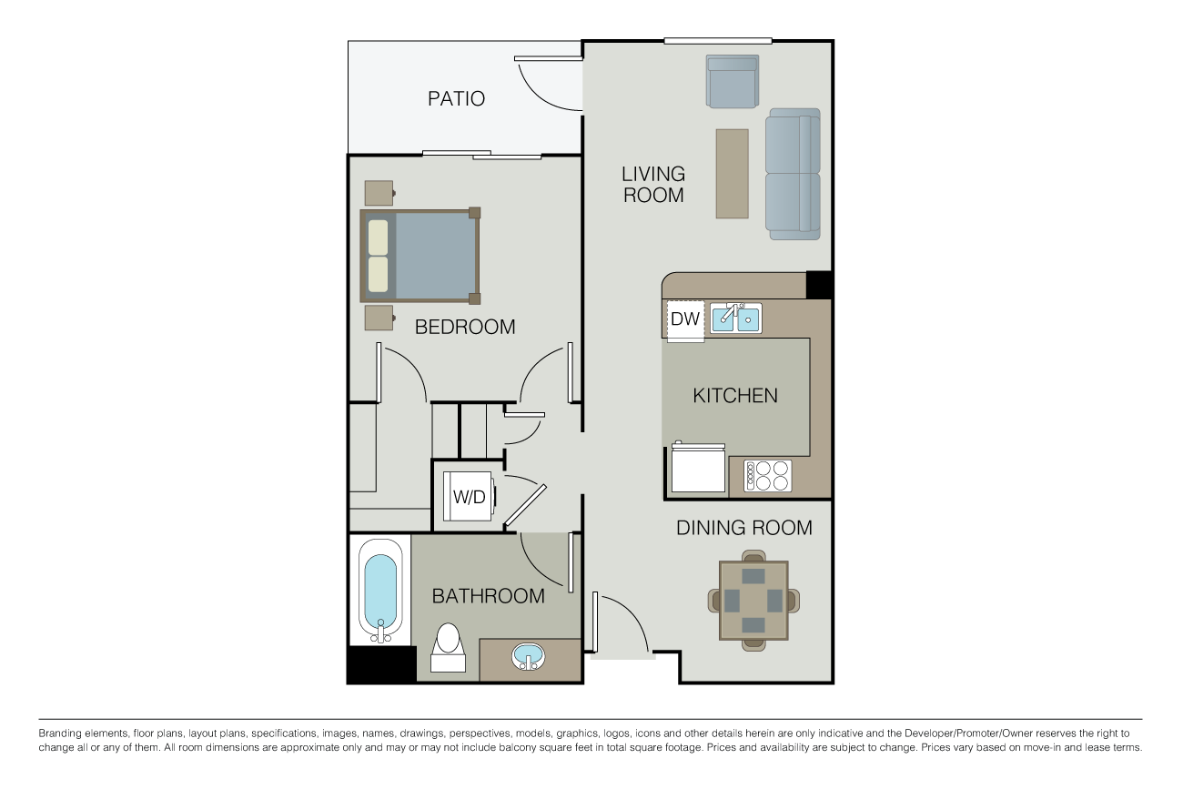 Plan 1B floor plan
