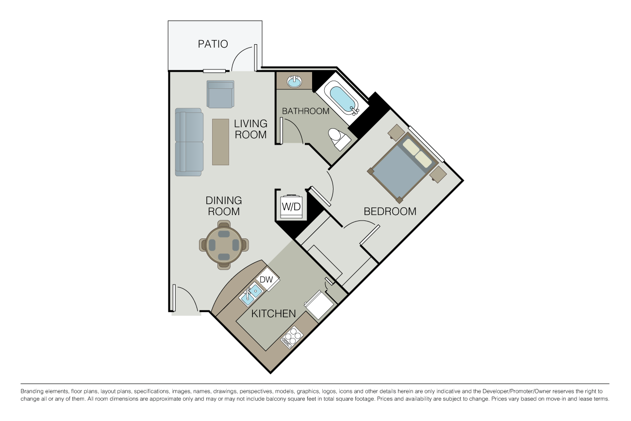 Plan 1C floor plan