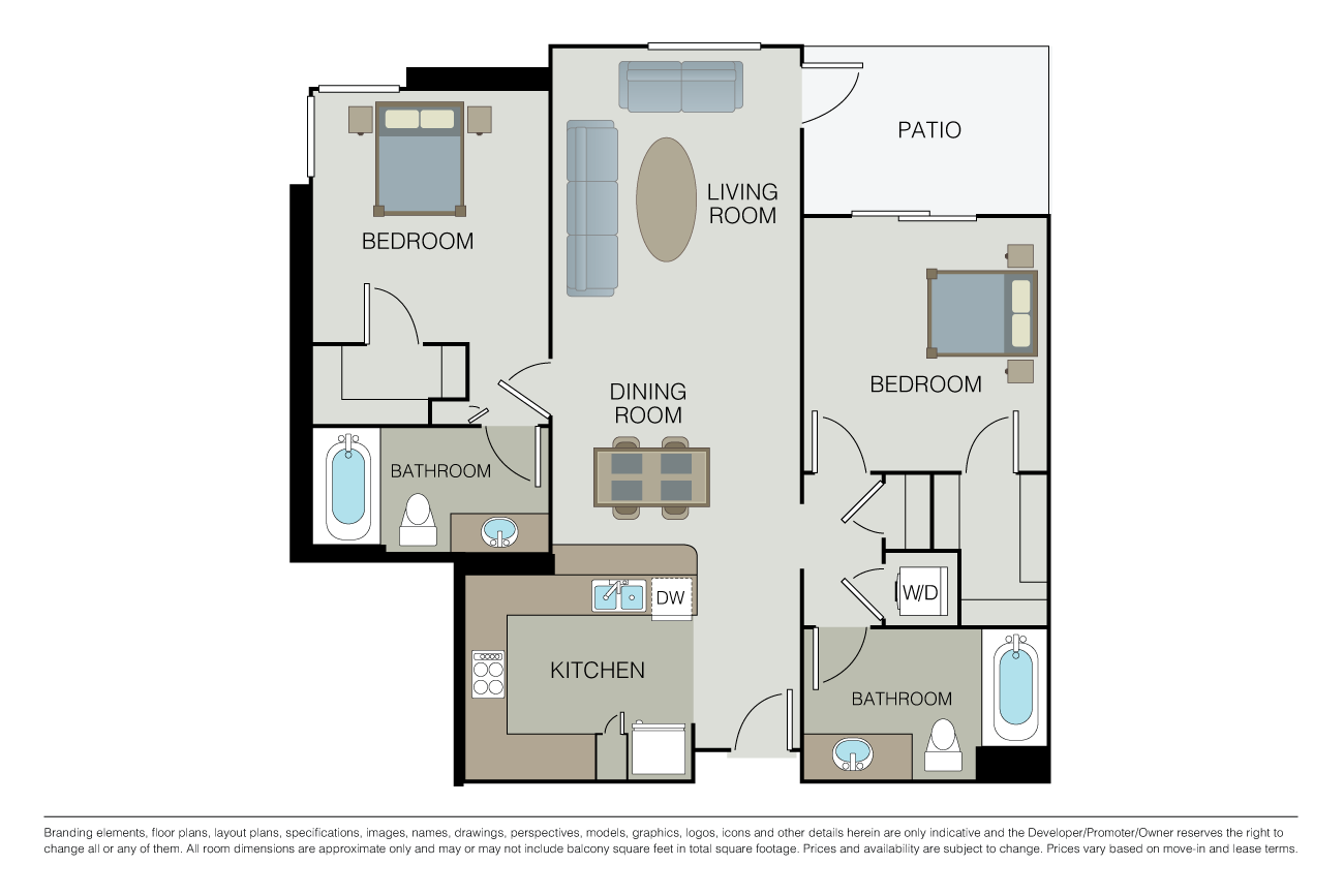 Plan 2C floor plan