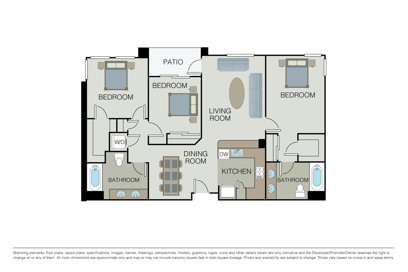 Plan 3B floor plan