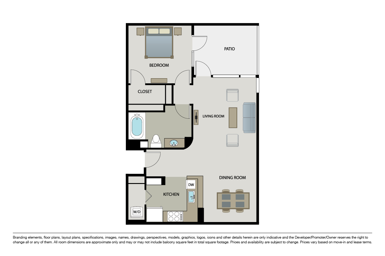 The Bronte floor plan image