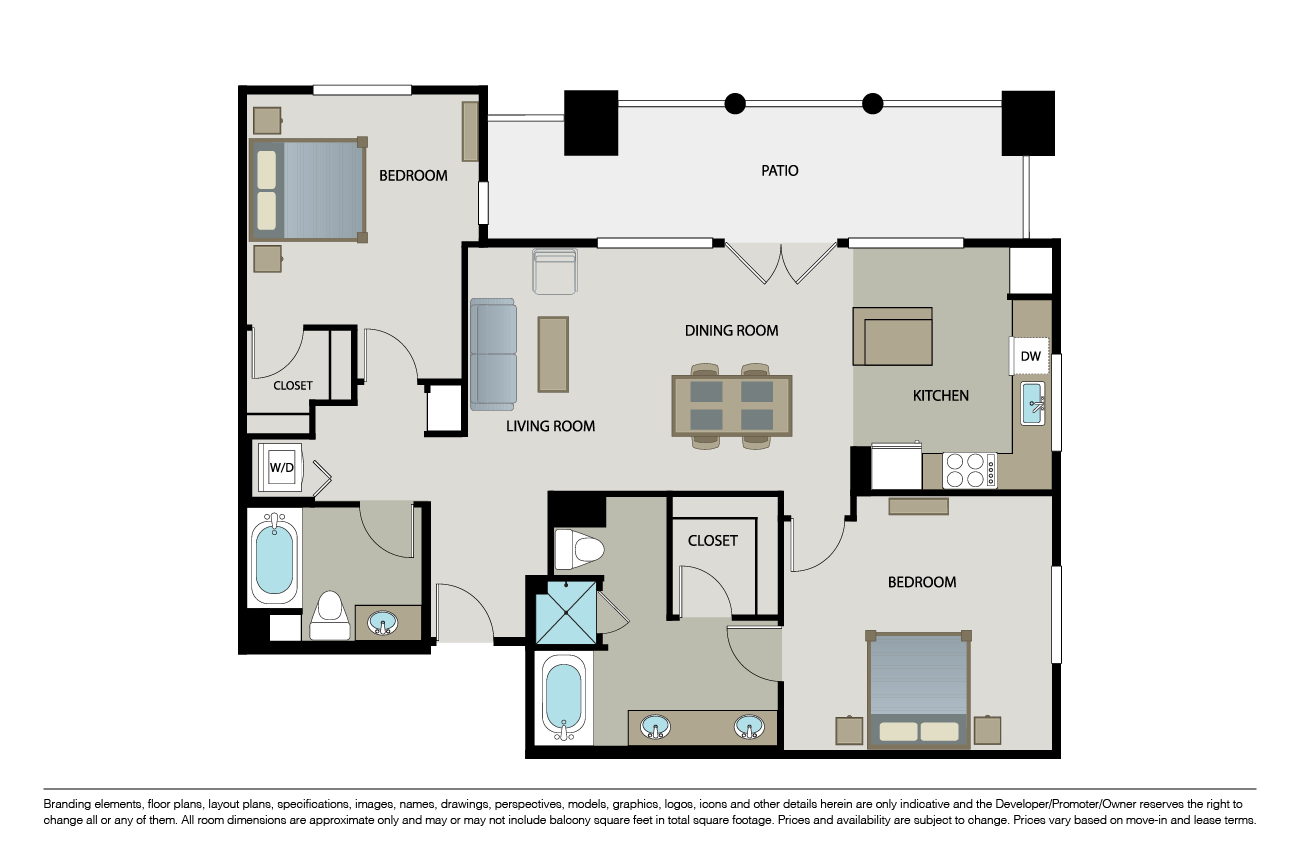 The Eliot floor plan image