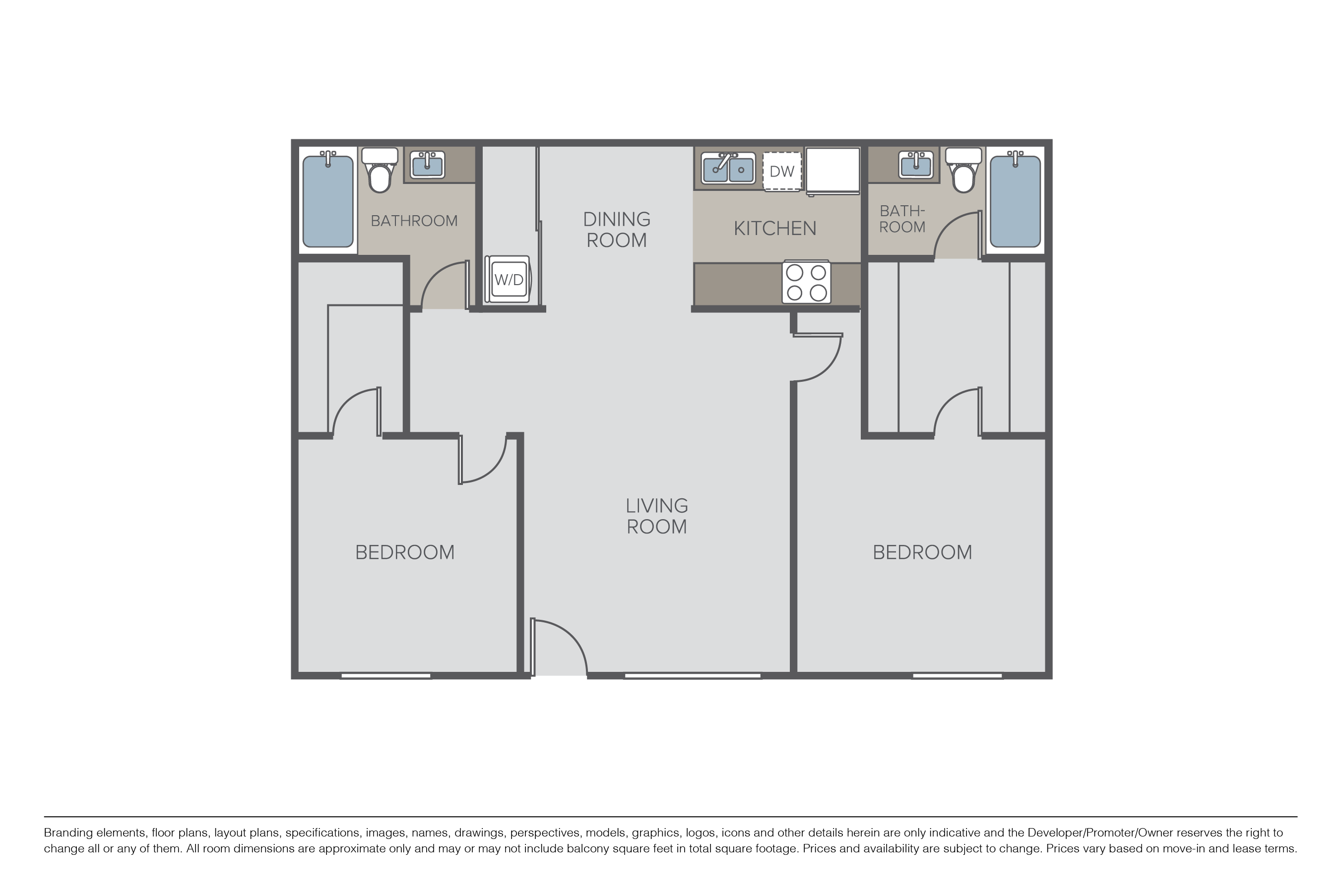 Plan 2B floor plan