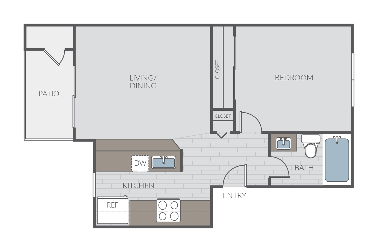 Plan 1A floor plan