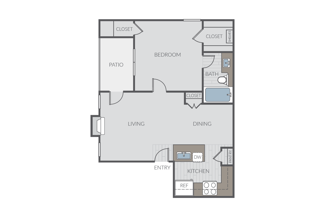 Plan 1C floor plan